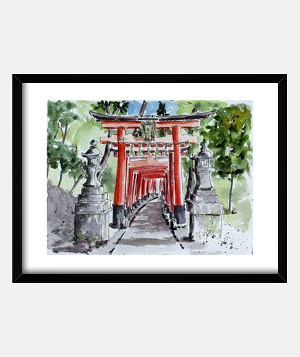 Cadre Fushimi Inari
