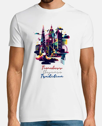 Tee-shirt fusion de l39héritage de Londres