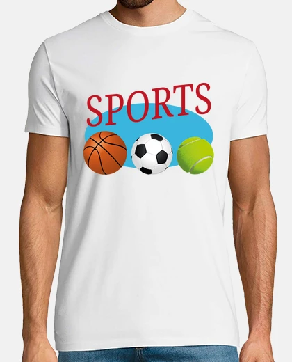 Camiseta futbol, baloncesto y tenis