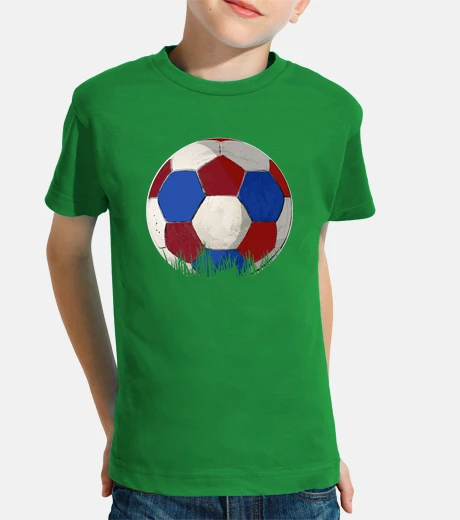 Ropa FUTBOL rojo azul y blanco