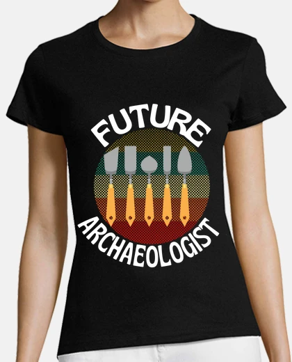 Tee-shirt futur étudiant en archéologues drôle