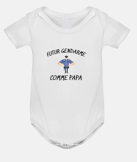 Vêtements futur gendarme cadeau garçon 