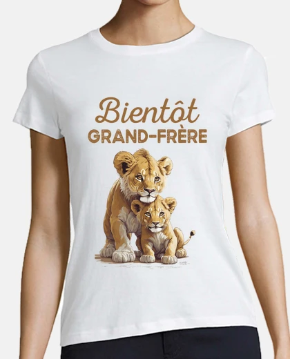Tee-shirt Futur Grand Frere Annonce Cadeau Garcon