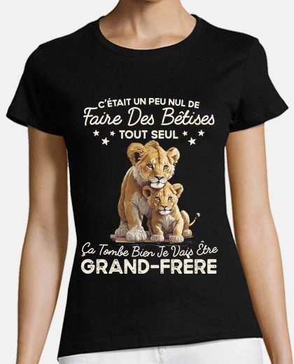 Tee-shirt Futur Grand Frere Cadeau Annonce