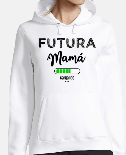 Sudadera Futura mama Cargando