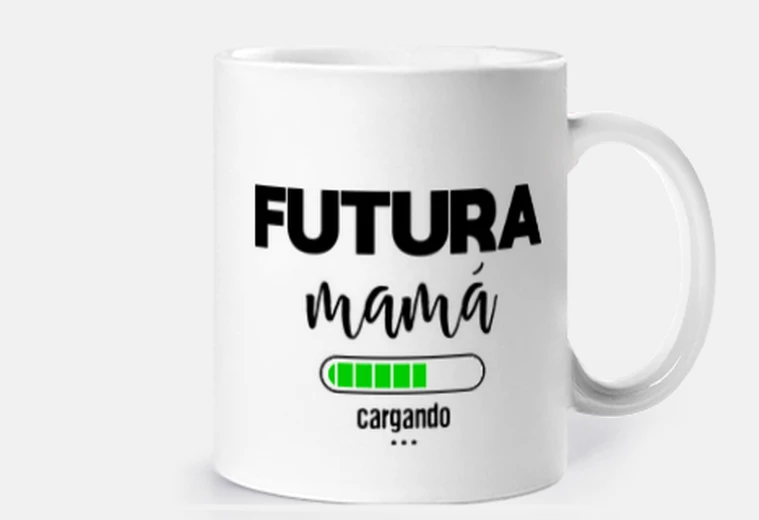 Taza Futura mamá cargando