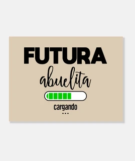 Futura abuelita cargando