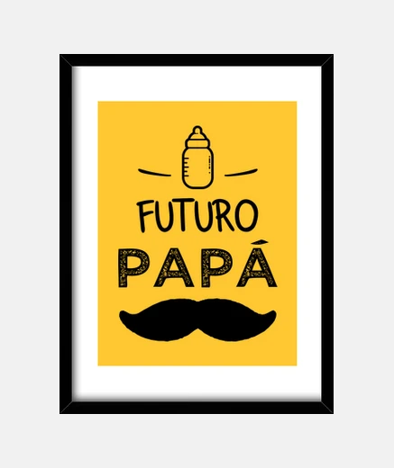 Framed future dad