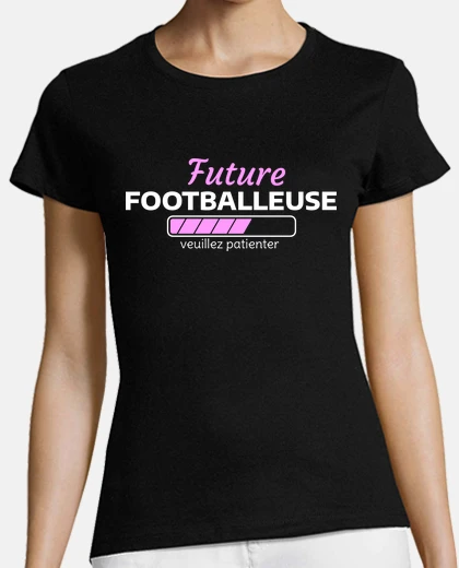 T-shirt future footballer please wait