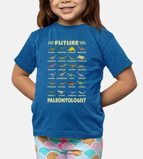 Children's future paleontologist dinosaurs t-rex jurassic park