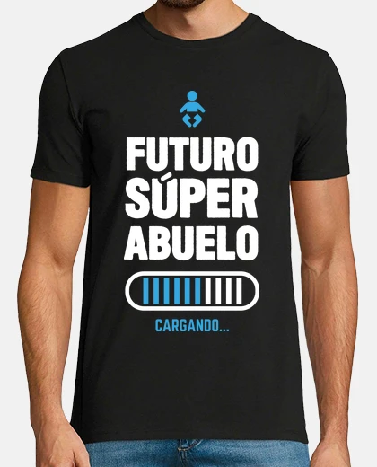 T-shirt future super grandpa, father&#39;s day