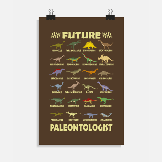 future paleontologist lovers dinosaurs