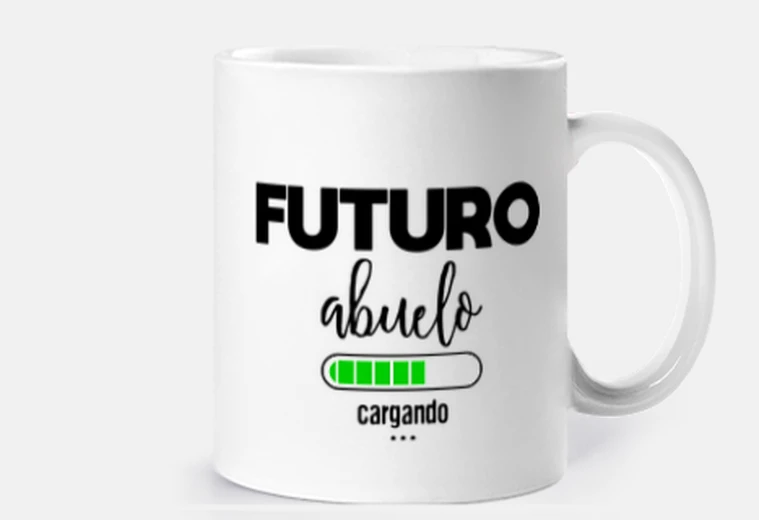 Taza Futuro abuelo cargando