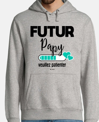 Sudadera futuro abuelo por favor espera