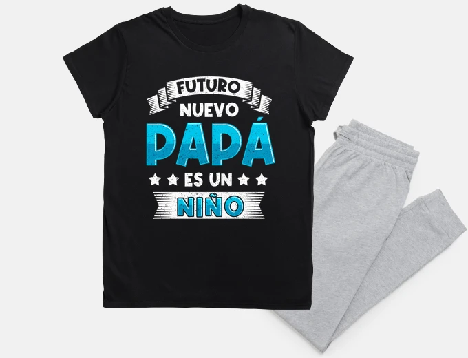 Pijama Futuro Nuevo Papá De Un Niño Padre Novato Primerizo