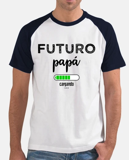 Camiseta Futuro papa Cargando