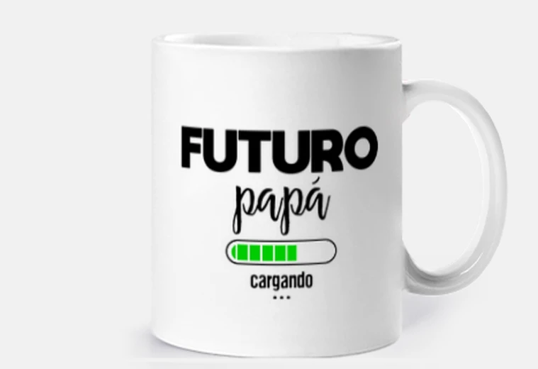 Taza Futuro papá cargando