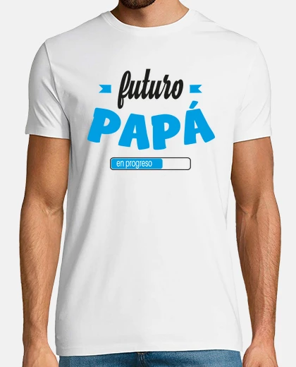 Playera Futuro Papá en progreso
