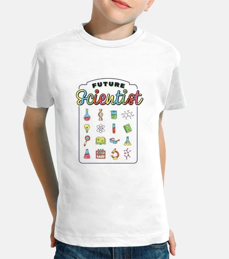 Abbigliamento futuro scienziato, chimica fisica, scienze