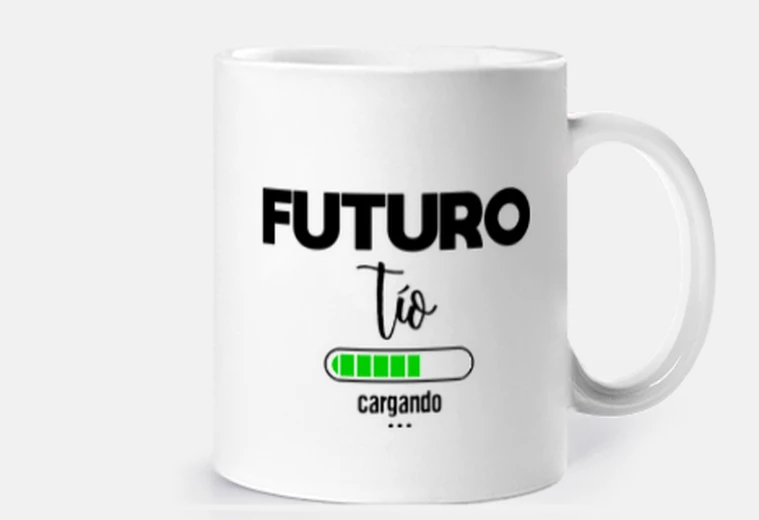 Taza Futuro tío cargando