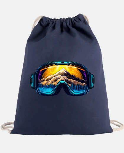 Bolsa Gafas de Esquiador Snowboard Esquí Montaña Nieve Ski Deporte Invierno