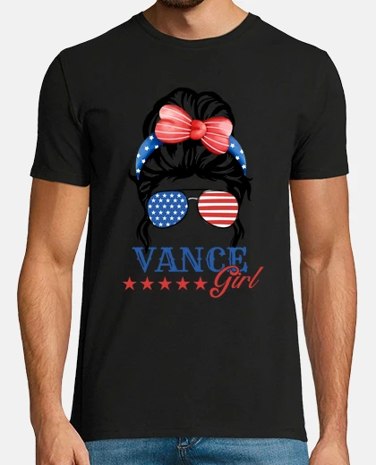 Camiseta Gafas de sol americanas con moño desord