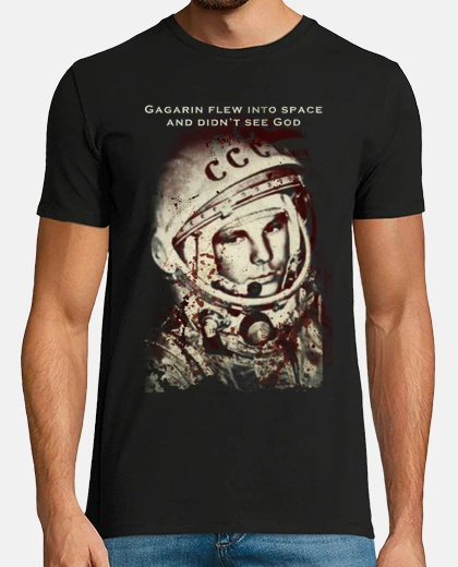 T-shirt gagarin vintage v01