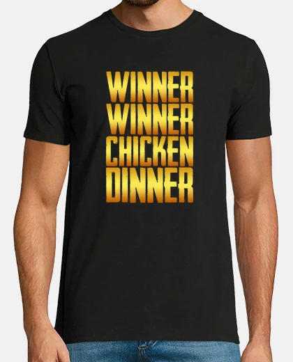 Tee-shirt gagnant d&icirc;ner de poulet gagnant
