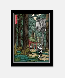 Galactic Empire in japanese forest