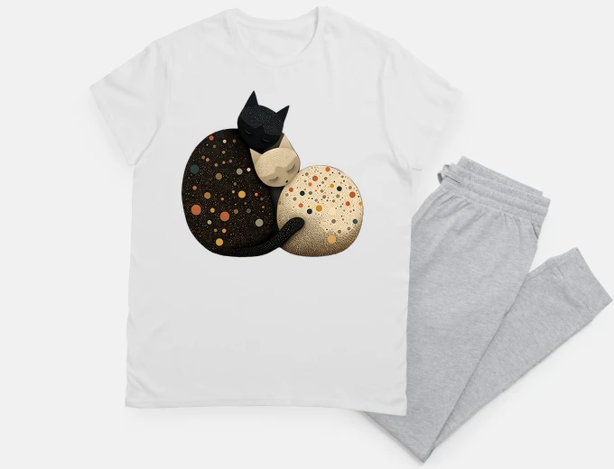Pijama Galaxy Cats Durmiendo