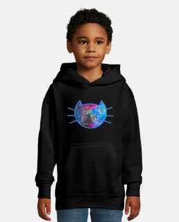 galaxy cat (blue border)
