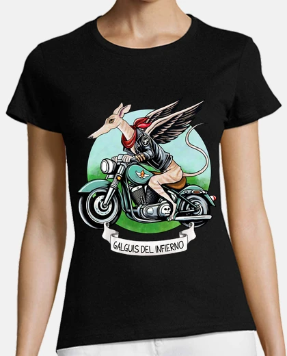 Camiseta Galgo motero