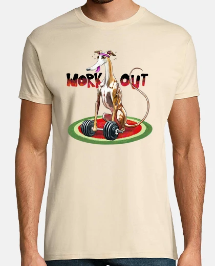Playera Galgo-pesas