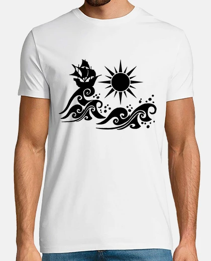 Tee-shirt Galion noir