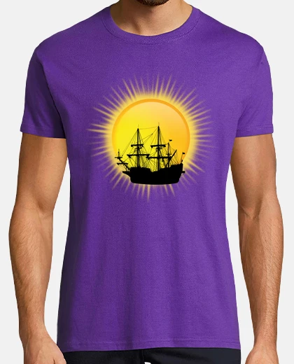 Tee-shirt galion soleil