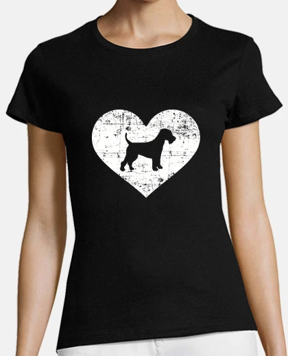 T-shirt gallese terrier cuore
