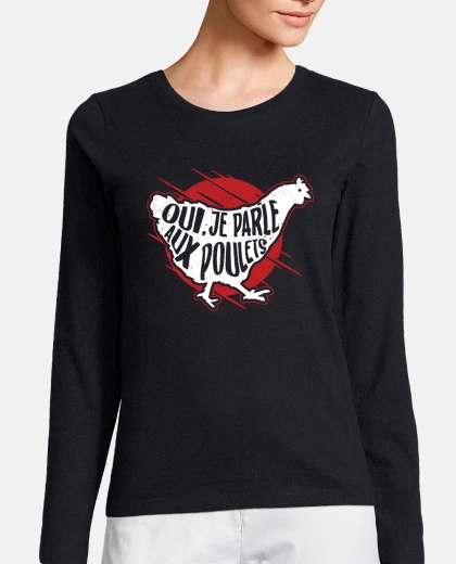 T-shirt gallina amore gallo polli allevatore