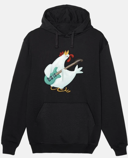 Sudadera Gallina Rock and Roll