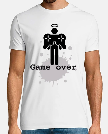 Tee-shirt Game Over - Ange Noir