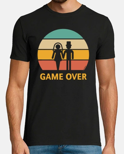 T-shirt Game Over - Stag Party - Hen Night - 4C