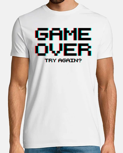 Tee-shirt game over