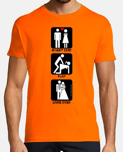 Tee-shirt game over évolution