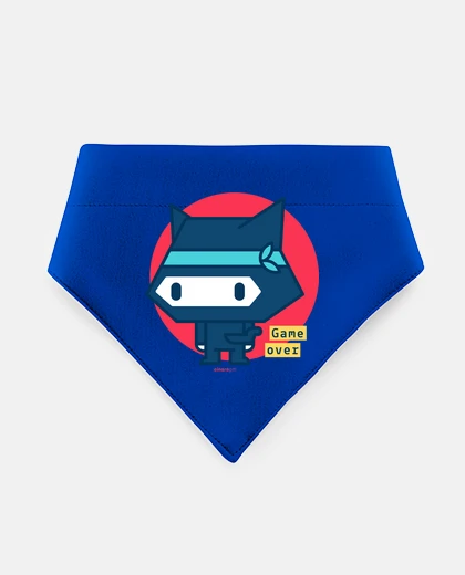 Mascotas game over scarf
