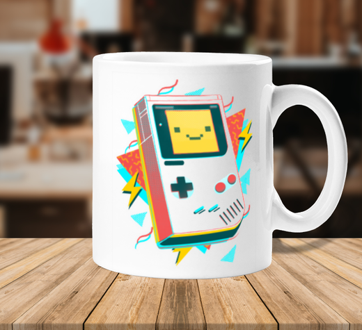 game boy retro gamer mug