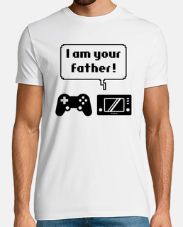 game console - i am your father - black