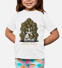 Game of cats t shirt Clearance