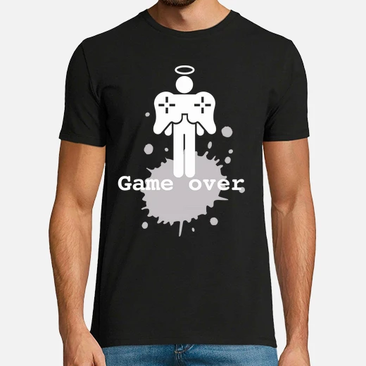 game over - ange blanc