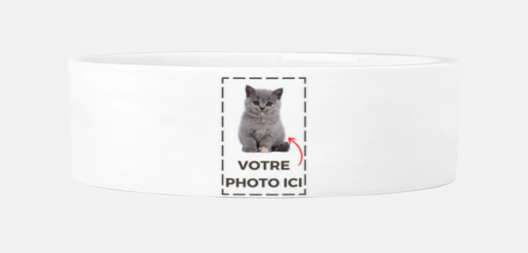 Mascotas Gamelle personnalisée pour chien et chat