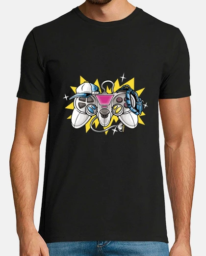 T-shirt gamepad per gamer e apparecchiature di streaming ideali