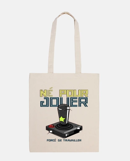 Bag gamer born to play humor geek gift